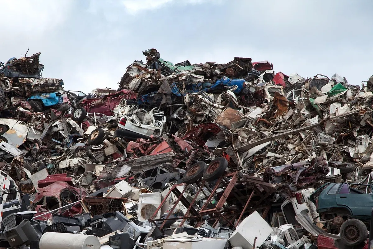 Bulk scrap heap — HAQ TRADERS Hyderabad
